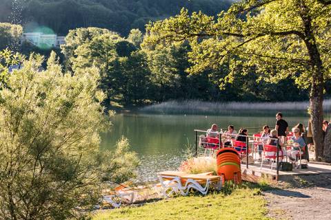 Plage du lac de Petichet