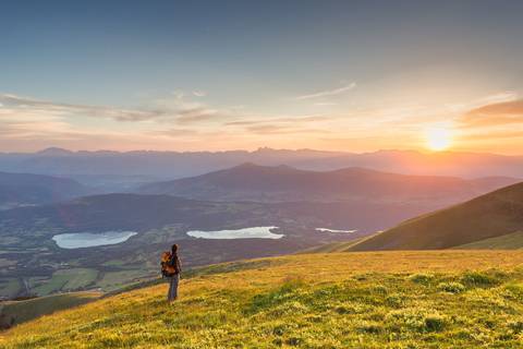 Les lacs matheysins depuis le lac Charlet