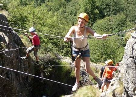 Via ferrata de la cascade à l'Alpe du Grand Serre