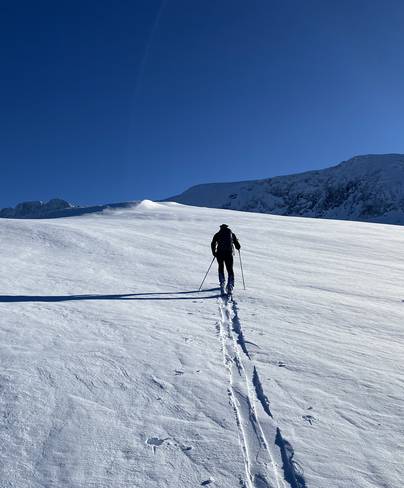 Ski touring