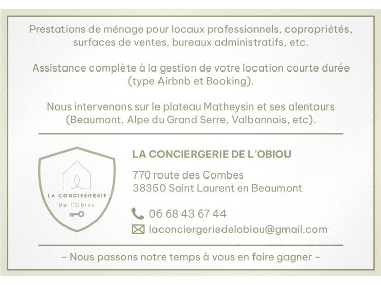 Photo 3 La conciergerie de l'Obiou