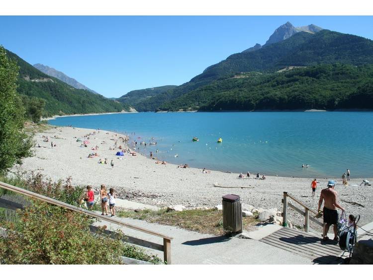 Photo 1 Plage du lac du Sautet