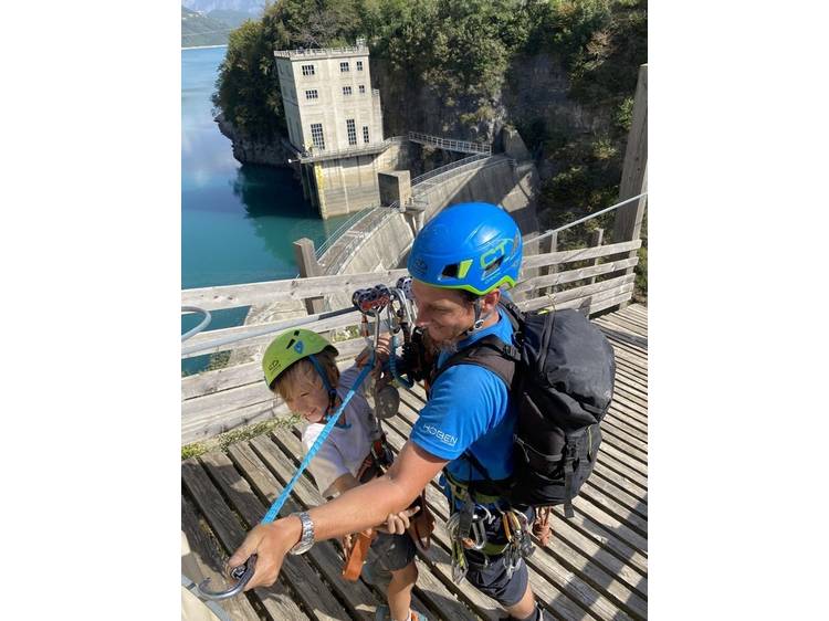 Photo 1 Via ferrata of the "Grand Frisson"