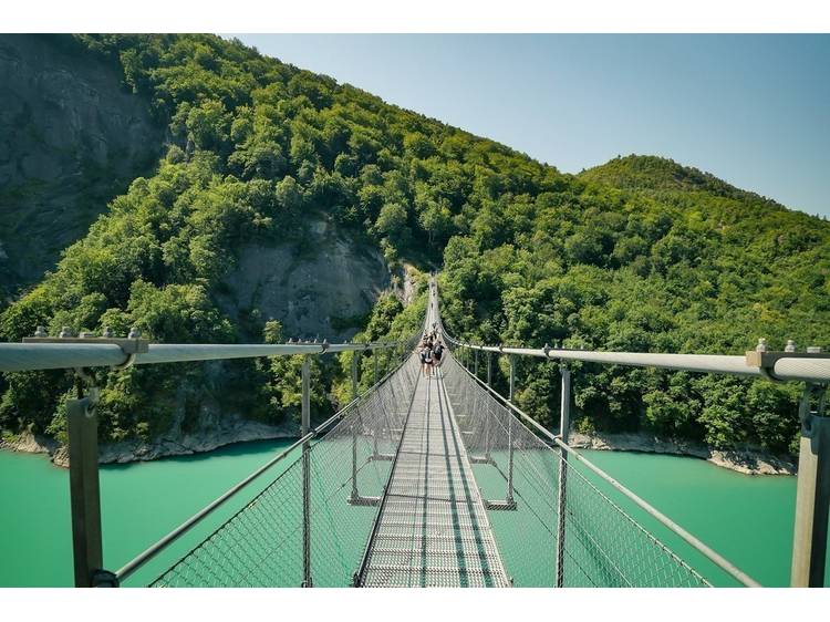 Photo 1 La passerelle du Drac-Randonnée pédestre