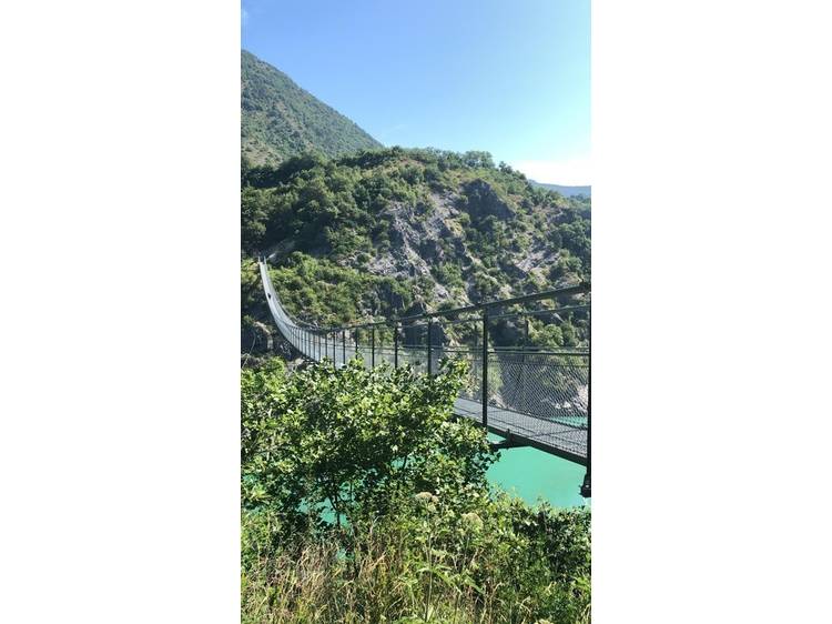 Photo 2 La passerelle du Drac-Randonnée pédestre