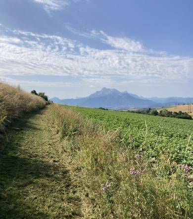 Randonnée pédestre : Les Serres depuis Fugières