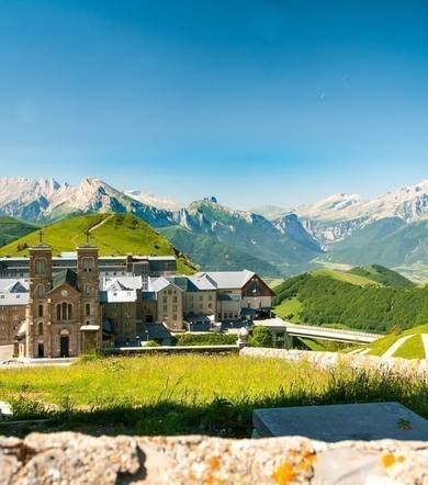 Rando-poussette :  sanctuaire de Notre-Dame de la Salette- Itinéraire pédestreItinéraire pédestre