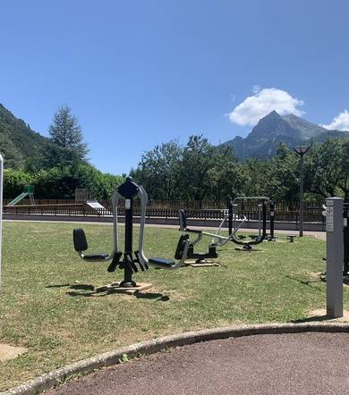 Aire de fitness de Corps
