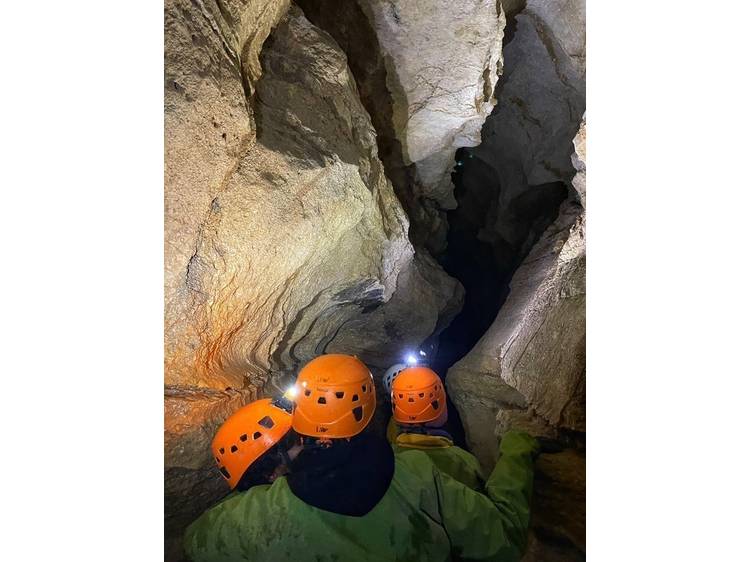 Photo 6 Spéléologie sportive - Grotte de la Résurrection avec Ecrins Spéléo Canyon