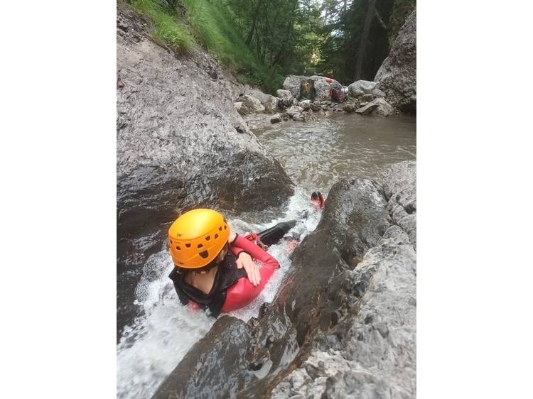 Photo 1 Canyoning découverte - Canyon du Brudour avec  Écrins Spéléo Canyon