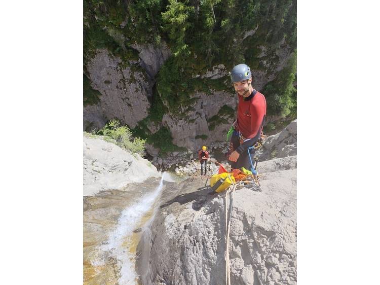 Photo 1 Canyoning sportif - Canyon de Peyron Roux avec Écrins Spéléo Canyon