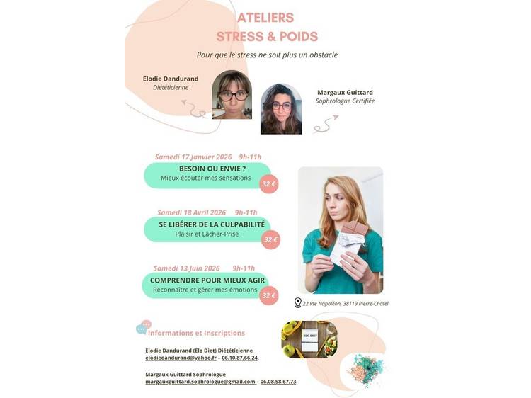 Photo 1 Ateliers « Stress & Poids »