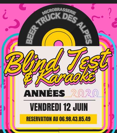 BlindTest et Karaoké spécial  2020