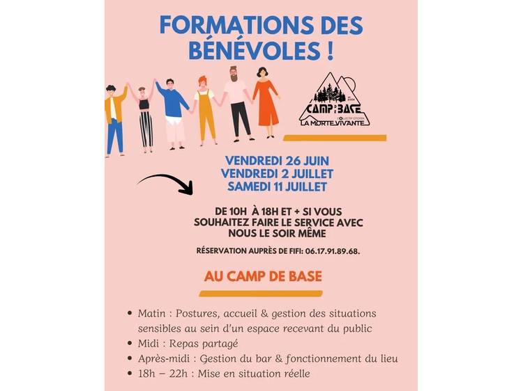 Photo 1 Formation des bénévoles