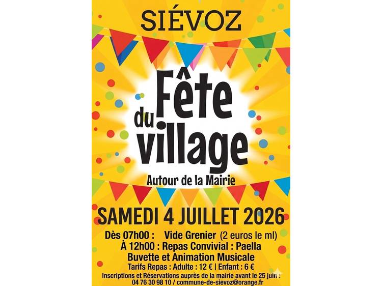 Photo 1 Fête du village et vide grenier