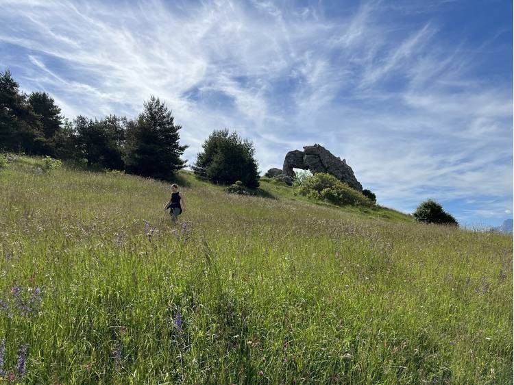 Photo 2 Randonnée pédestre : La Pierre Percée par La Motte d'Aveillans