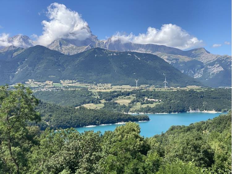 Photo 4 Autour du lac du Sautet - Vélo