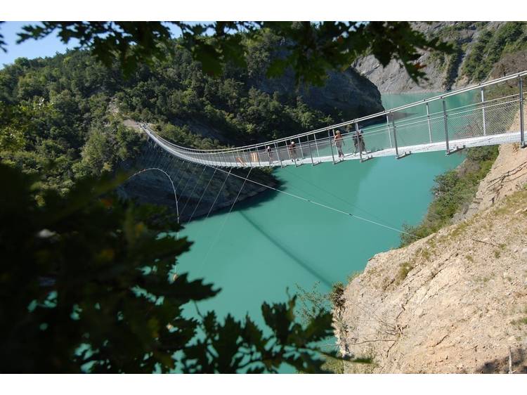 Photo 6 Tour des passerelles du lac de Monteynard-Avignonet
