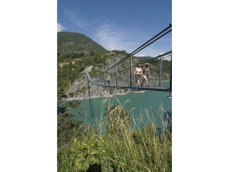Photo 4 Tour des passerelles du lac de Monteynard-Avignonet
