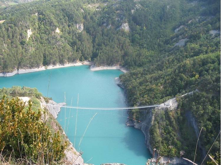 Photo 5 Tour des passerelles du lac de Monteynard-Avignonet