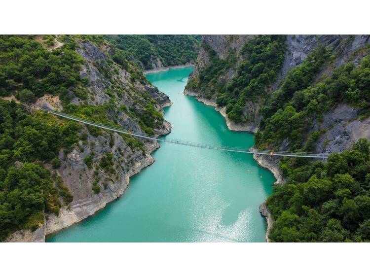 Photo 7 Tour des passerelles du lac de Monteynard-Avignonet
