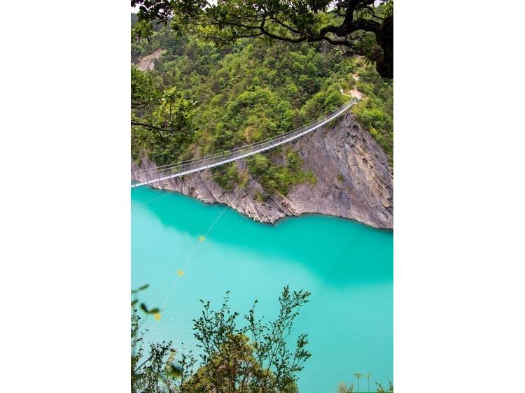 Photo 9 Tour des passerelles du lac de Monteynard-Avignonet
