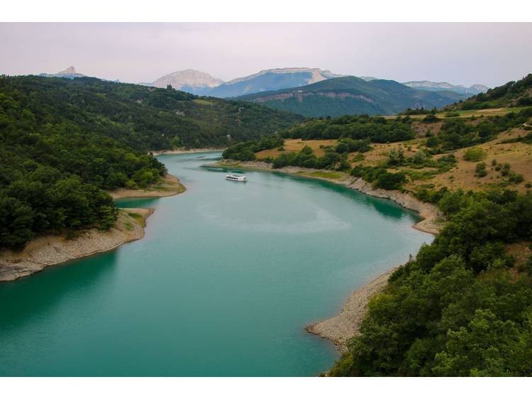 Photo 14 Tour des passerelles du lac de Monteynard-Avignonet