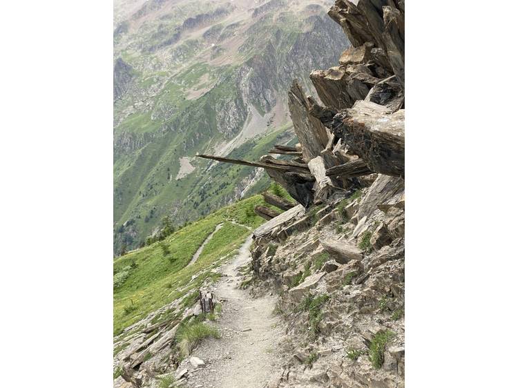 Photo 5 Randonnée pédestre : Le Col de Côte Belle - Liaison avec Valsenestre
