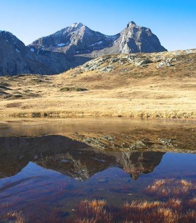 Le plateau des lacs - lac Fourchu