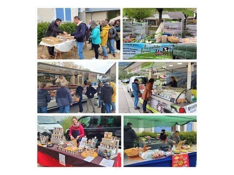 Photo 1 Marché de St Jean de Vaulx
